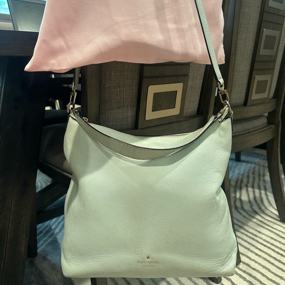 Kate Spade Green Shoulder Bag with Slouchy Design - Picture 1 of 3